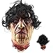 Halloween Decorations Props Scary Hanging Severed Head Decorations,Life-Size Bloody Cut Off Corpse Head Ghost Animated Zombie Head for Haunted Houses Party Decor Funny Festive Supplies