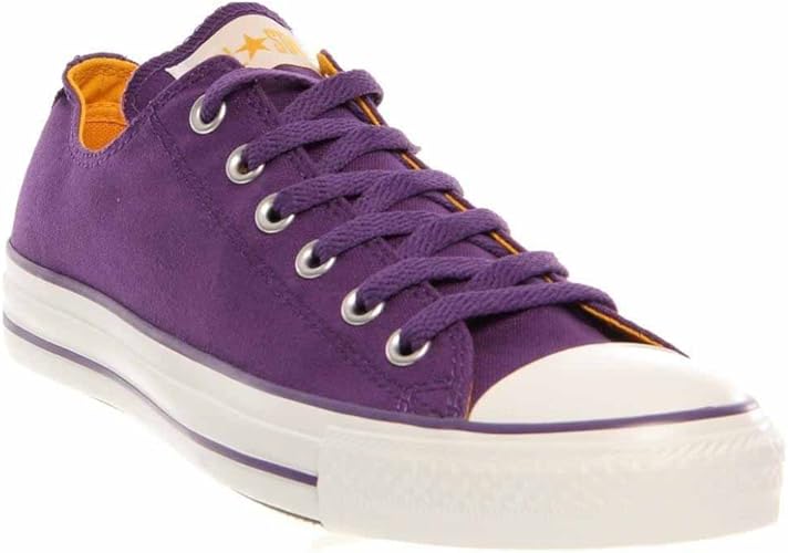 purple and gold converse
