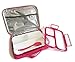 PlusPoint Slim Bento Lunch Box Set with Insulated Bag & Spoon | Leakproof, Ecofriendly, Reusable Food Container | Healthy Portion Control | BPA Free | Adults & Kids(Pink)