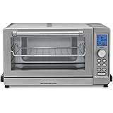 Cuisinart TOB-135N Deluxe Convection Toaster Oven Broiler, Brushed Stainless