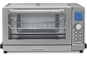 Cuisinart TOB-135N Deluxe Convection Toaster Oven Broiler, Brushed Stainless