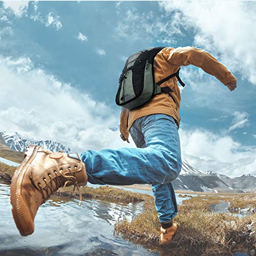 SHARKMOUTH FLYHIKER Hiking Hydration Backpack Pack with 2.5L BPA Free