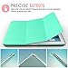 MoKo Case for iPad Pro 9.7 - Slim Lightweight Smart-shell Stand Cover with Translucent Frosted Back Protector for Apple iPad Pro 9.7 Inch 2016 Release Tablet, Mint GREEN (with Auto Wake / Sleep)