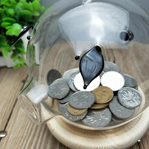 Glass creative children piggy bank adult piggy bank animal piggy bank birthday gift -G
