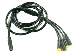 Cable Solution for E Bikes Waterproof Extension Wire Connecting up to Four For Controllers Efficiently