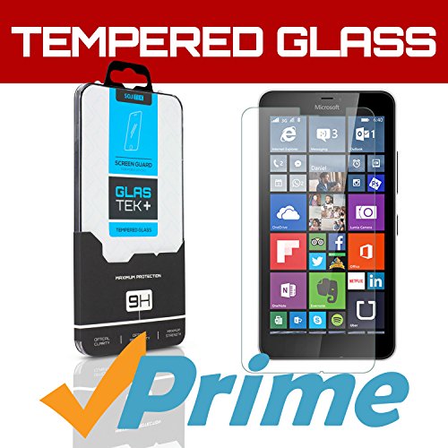Sojitek microsoft lumia 640 xl premium ballistic tempered glass s…