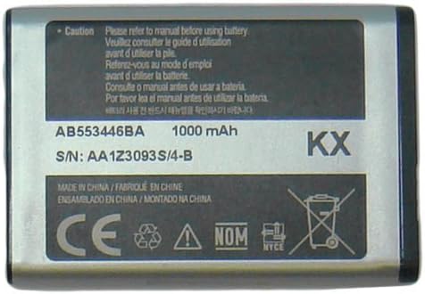 SamSUNG OEM AB553446BA BATTERY FOR SPH M240 M320 by Samsung