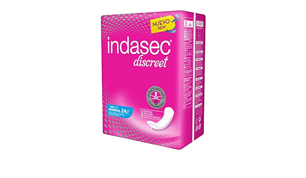 Indasec Compresas 1 Unidad 150 ml: Amazon.es: Salud y cuidado personal