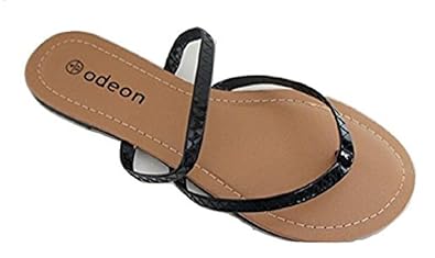 strappy flip flops sandals