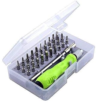 InfiZone 32 in 1 Screwdriver Bits Set with Strong Magnetic Flexible Extension Rod for Home Tools,Laptop,Mobile,Computer Repairing etc