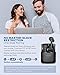 LASUNEY Bluetooth 5.0 True Wireless Earbuds with Wireless Charging Case, 42H Cyclic Playtime Waterproof Stereo Headphones with mic, in-Ear Earphones Headset for Sport
