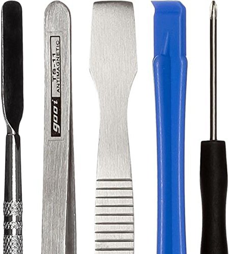 LUVODI 21 in 1 Opening Pry Tool Repair Kit, Universal Mobile Phone Versatile Precision Screwdrivers Set Mobile Flexible Kit For iPhone, Samsung, iPad, iPod, MacBook, Laptop, Android Smartphone - Thumbnail 3
