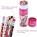 Valentine Pencil Decorated with Hearts, Candies, Stars, Etc. - 48 Pencils