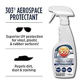 303 30340CSR Marine UV Protectant Spray for Vinyl, Plastic, Rubber, Fiberglass, Leather & More - Dust and Dirt Repellant-Non-Toxic, Matte Finish, 16 Fl. oz