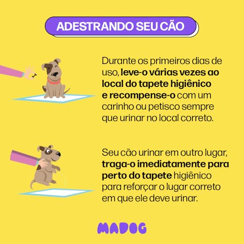 Tapete Higiênico Pet Clean Premium Cães Cachorro Xixi Ultra Absorção 60x55cm 30 Unidades