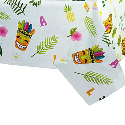 1 WERNNSAI+Hawaiian+Luau+Table+Covers