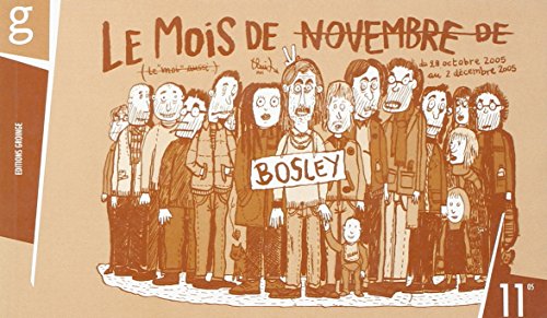 Le  mois de novembre de Bosley