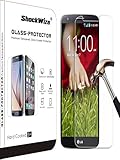 LG Leon C40 Ballistic Screen Protector ShockWize [Tempered Glass] .3mm Thin Premium Real Glass Screen Protector LG Tribute 2 / Power / Destiny / Sunset / Risio / Duo