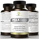 MAXSleep. 100% American Natural Sleep Aid To Counter Insomnia And Sleeplessness. Melatonin, GABA & Valerian Combined In Amazing Sleeping Pills For Sound and Refreshing Sleep, Always! 2 Months Supply!