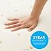 LUCID 4 Inch Ventilated Memory Foam Mattress Topper - 3-Year Warranty - Full