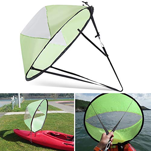 Daxin Foldable Kayak Sails Airkayaks Foldable Kayak Wind Sails for Surfing, Boating