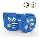 b+b Dye-Free IBUPROFEN Tablets | 100 Count (Pack of 2) | No Artificial Dyes | You Buy ONE, We Give ONE to over 1000 Free-Health Clinics Nationwide