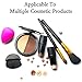 Makeup Sponge With Holder LIPRAP - Egg Shaped Beauty Sponge Pack Plus Stand Case Set - Face Blending Sponges For Cosmetic Brush and Foundation and Powders and Concealer - Prime Applicator