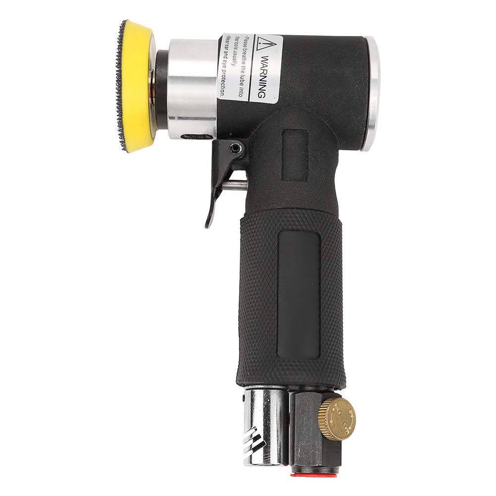 DollaTek Mini Air Angle Grinder 90 ° Pneumatic Polisher + 2 inch 3 inch Sanding pad Orbital Sander Compressed air Angle Grinder/Polisher