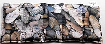 Dinkelkissen Körnerkissen Wärmekissen Motiv Steine 50x20