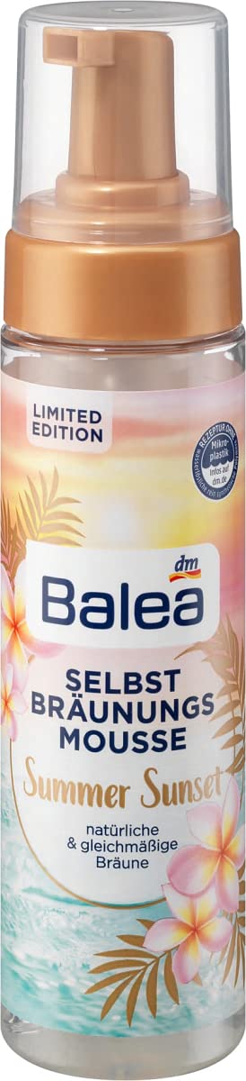 Balea Summer Sunset Self Tanning Mousse 200ml (Limited Edition)