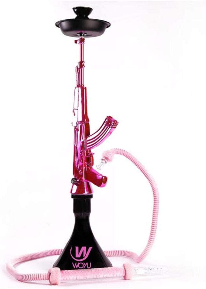 YYEWA AK47 32" Complete Hookah Set Portable Resin Modern