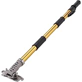 VEVOR Flat Box Handle, 40-64 in Adjustable Length, Drywall Flat Finishing Extension Handle, with Anodized Aluminum Construction, 360&deg; Unrestricted Painting, Non-Slip Grip, for Wallboard, Plasterboard
