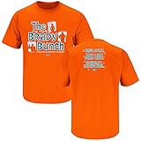 Miami Dolphins Fans. The Very Shady Brady Bunch. Deflategate Orange T-Shirt (S-5X)