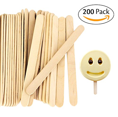 Craft Sticks Wooden Popsicle Sticks, 200