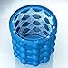 Ice Cube Maker Genie, Ice Genie Kitchen Tools Revolutionary Space Saving Ice Ball Maker Bucket Party Drink Tub Silicone Trays Mold Kitchen Tools