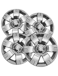 Tapacubos para Nissan Sentra (paquete de 4)   Cubiertas de la rueda 15 inch, 5 radios, de fijación, chapado en cromo
