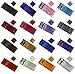 Mens Silk Bow Tie and Grossgrain Cummerbund Set with a Pocket Square Solid Color