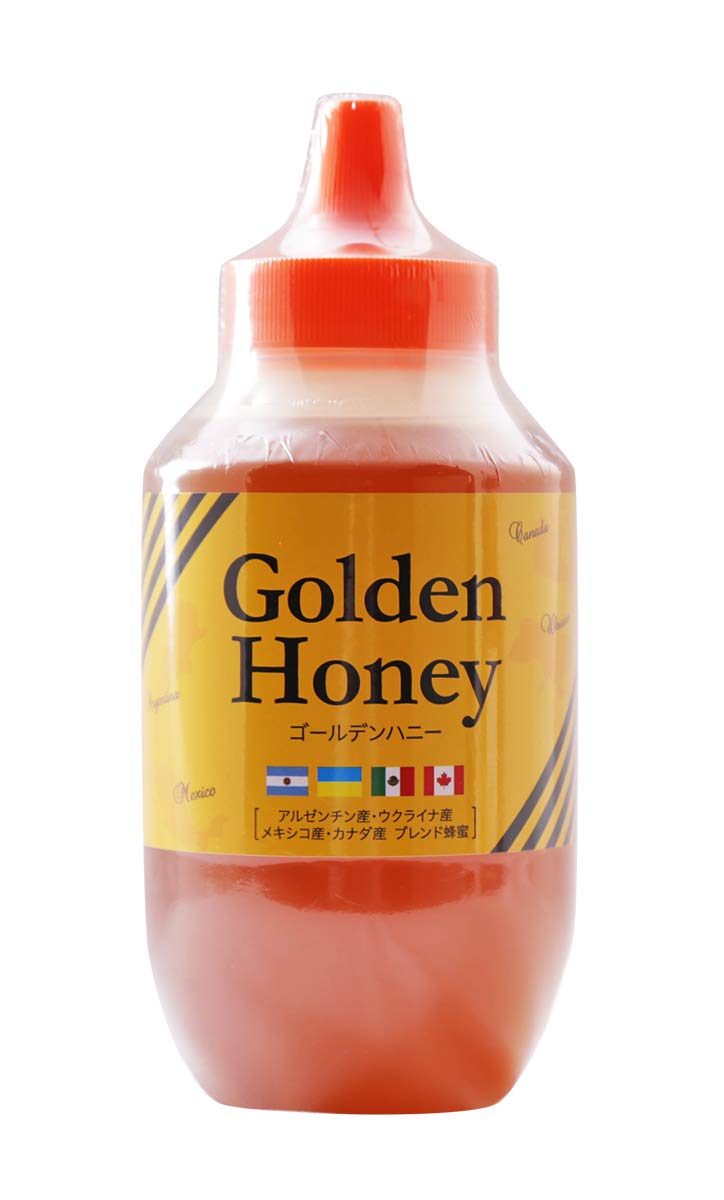 はちみつ 専門店 【かの蜂】 ゴールデンハニー 1kg ブレンド 純粋蜂蜜 （アルゼンチン・ウクライナ・メキシコ産）商品画像