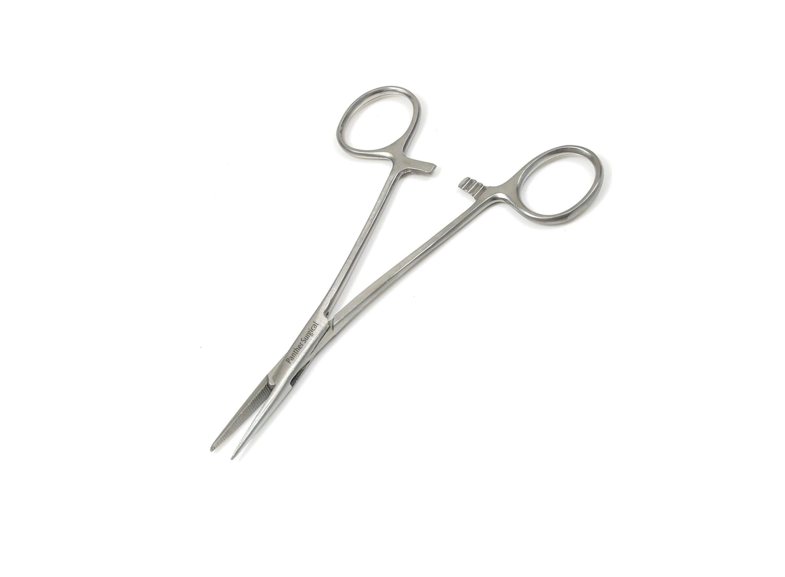 Panther Surgical Stainless Steel Hook Remover Unhooking 6'' Straight Sea Carp Fly Pliers Fishing Forceps