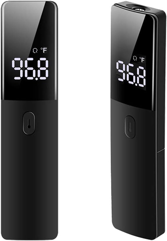 Infrared Thermometer, Non-Contact Infrared Forehead Thermometer with LCD Display,Fever Alarm Memory Function,Ideal for…
