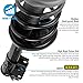 OREDY Front Struts with Coil Spring Assembly Replacement for 2005-2009 Tucson and 2005-2010 Sportage - 172219 172220