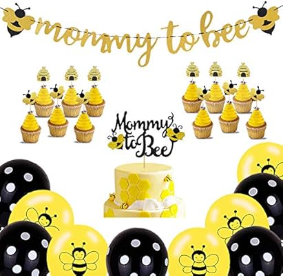 bee shower decorations