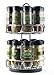 McCormick Gourmet Two Tier Chrome Spice Rack, 16 count