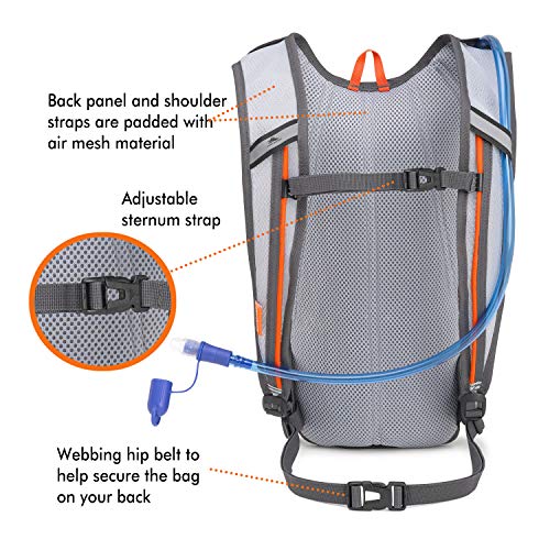 High Sierra HydraHike Hydration Backpack, Lightweight Running Backpack