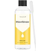 Hznxolrc 10.58 oz 100% Pure Cosmetic Grade Dimethicone - Moisturizes Deeply, Anti-Aging, DIY Skincare, Unscented, Fragrance F