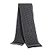 Lucky Leaf Women Men Winter Luxury Cozy Wool Warm Tartan Checked Plaid Wrap Scarf