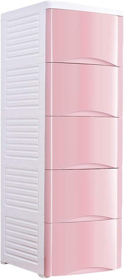 Tour De Rangement Vetements Multi Couches En Plastique Armoire De Rangement Armoire Bebe Tiroir Locker Enfants Finition Commode Zhaoshunli Color Pink Size 4 Layers Amazon Fr Cuisine Maison