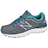 New Balance Women's W560V6 Running Shoe, Grey/Silver/Sea Glass, 8 B US