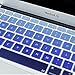 Litop® Blue Gradient Series Silicone Keyboard Cover Keyboard Skin for All MacBook Air 13
