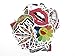 ZXUY 100PCS Random Music Film Vinyl Skateboard Guitar Travel Case Sticker lot Pack Decal